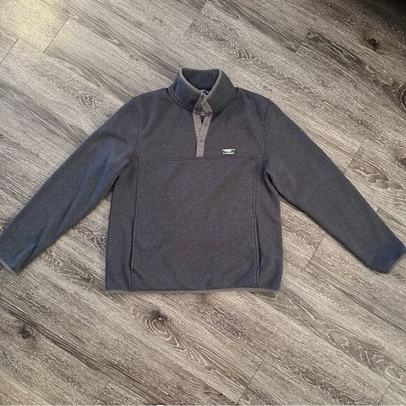 L.L.Bean Sweater Fleece Pullover - Picture 1 of 6